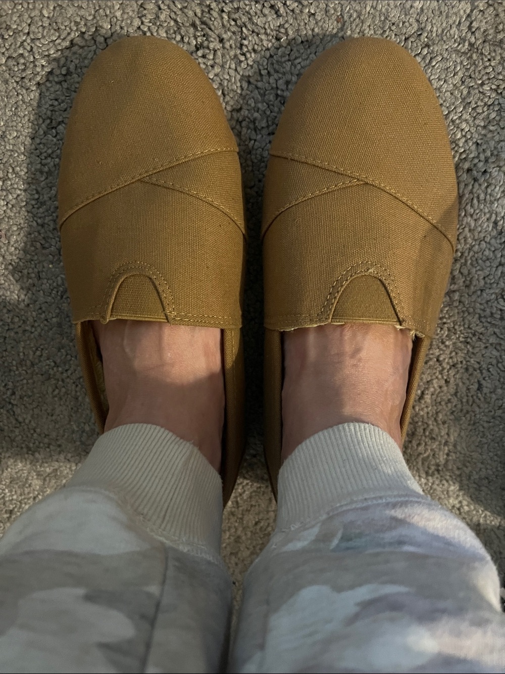 Brown Slip-On loafers with Faux Fur Lining
